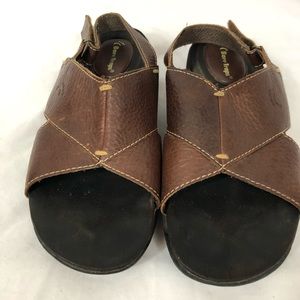 Bare traps brown leather sandals 10 M